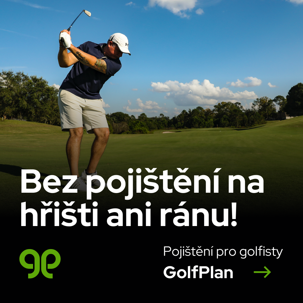 GolfPlan pojištění 10 - Nic neriskovat bez pojištění pro golfisty